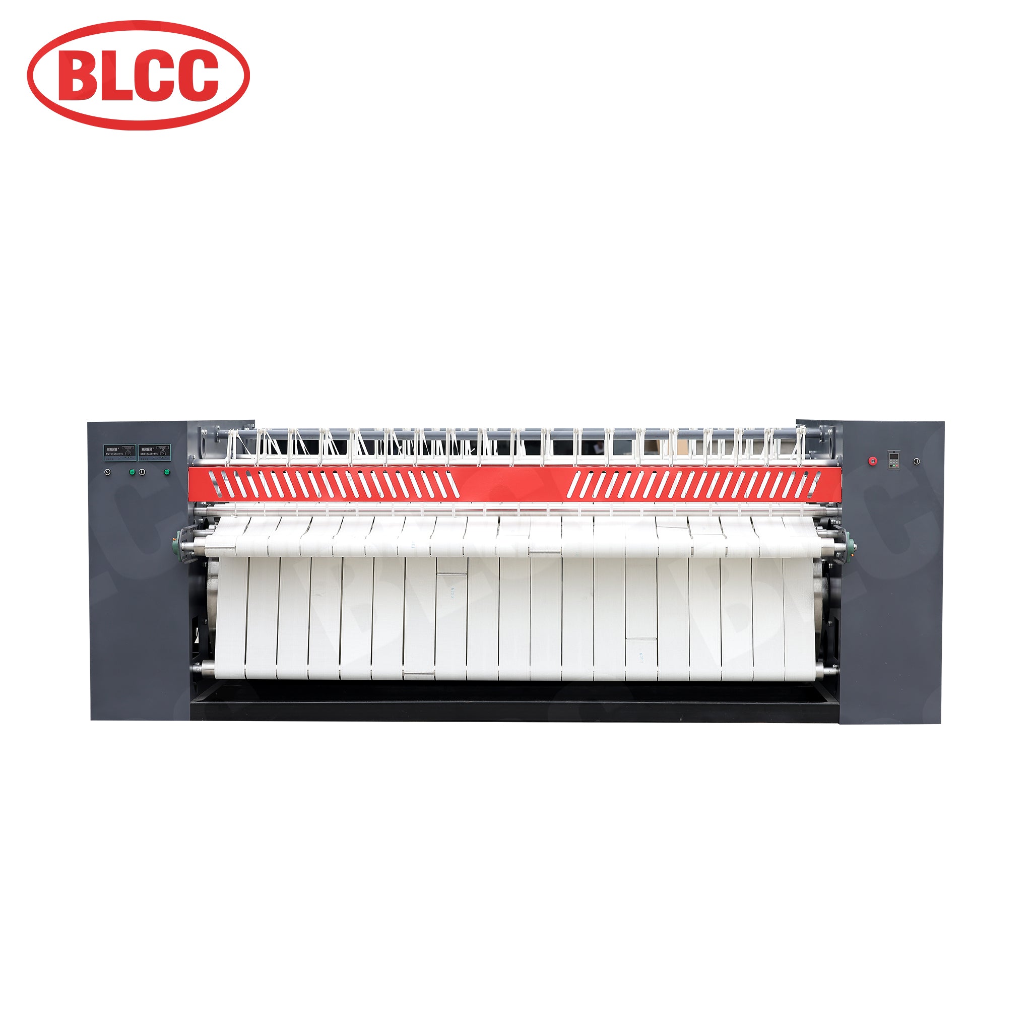 Double roller ironing machine