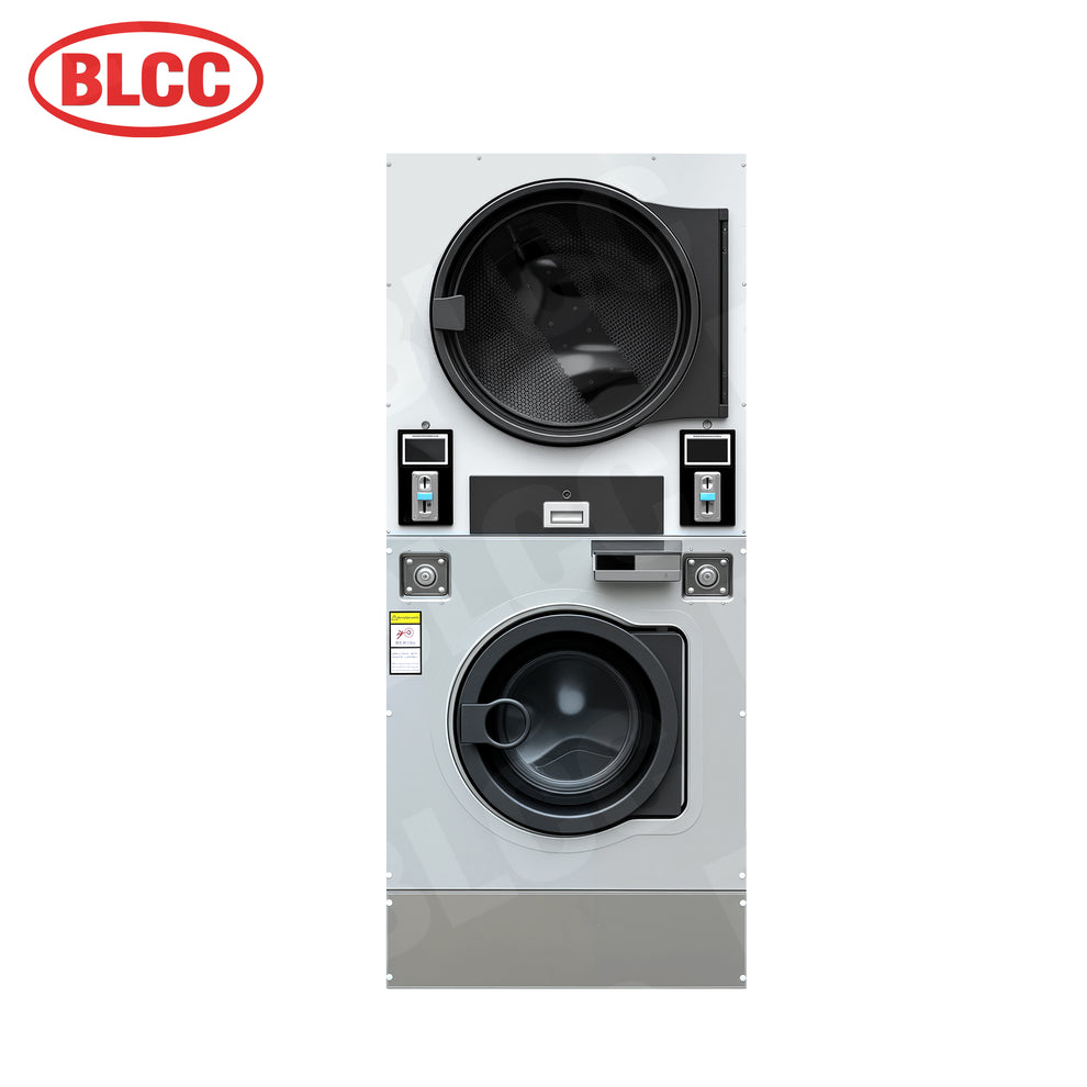 12 KG XTH Series Coin/QR-operated Stack Washer And Dryer – BLCC